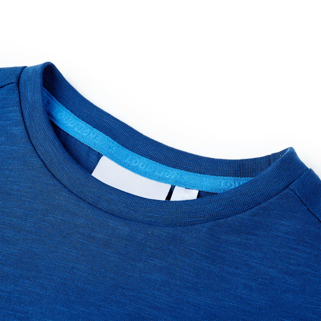 T-shirt para criança azul-escuro 104