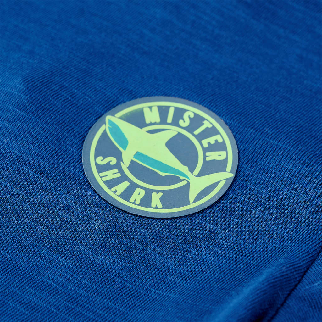 T-shirt para criança azul-escuro 104