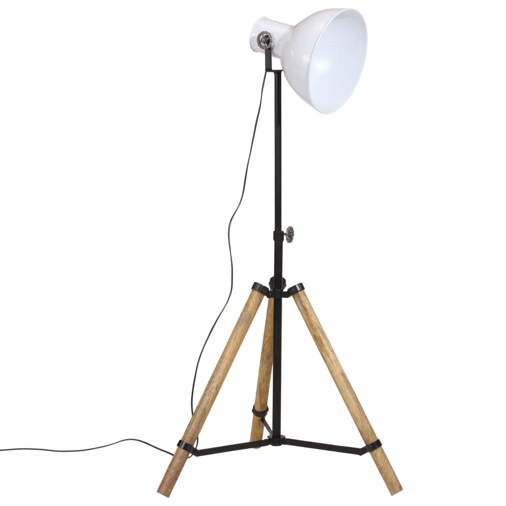 Candeeiro de pé 25 w 75x75x90-150 cm e27 branco