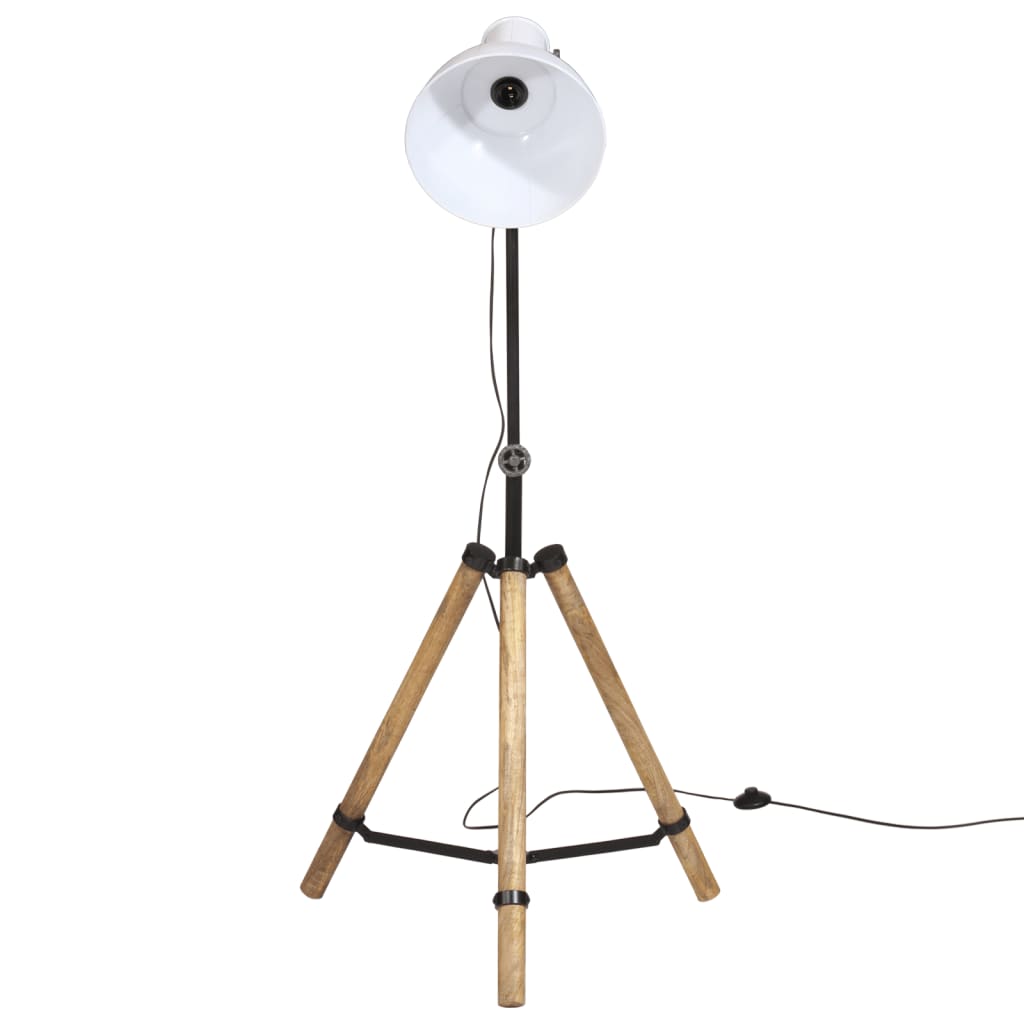 Candeeiro de pé 25 w 75x75x90-150 cm e27 branco