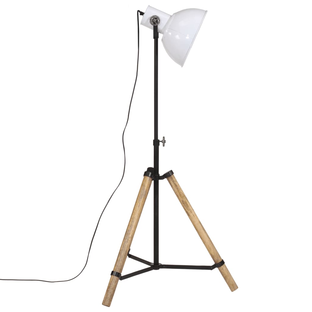 Candeeiro de pé 25 w 75x75x90-150 cm e27 branco