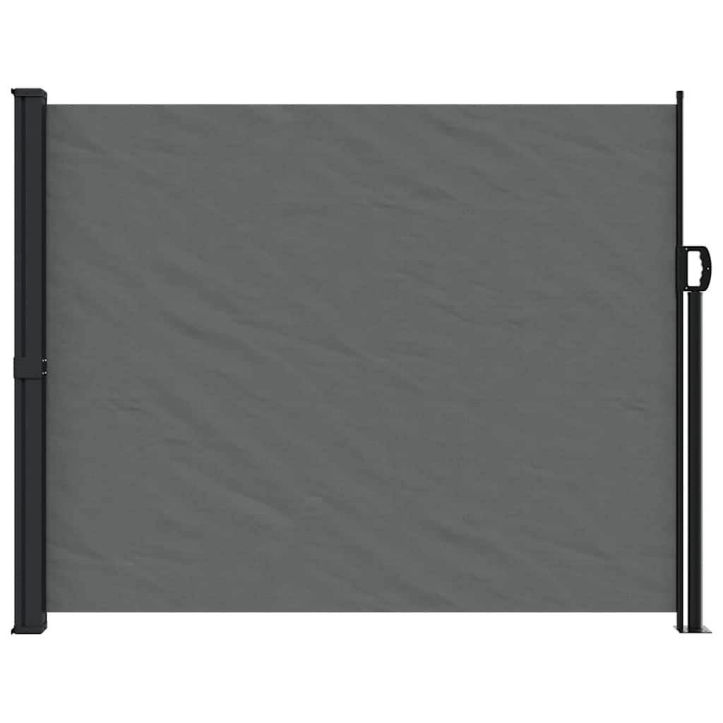 Toldo lateral retrátil antracite 160x300 cm