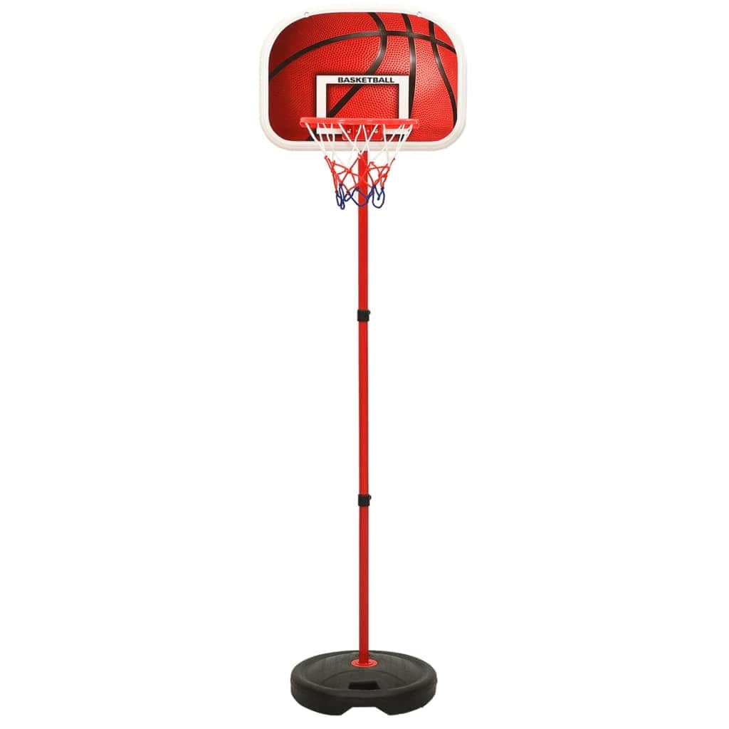 Conjunto jogo de basquetebol infantil ajustável 160 cm