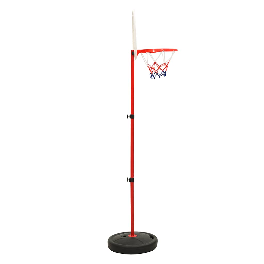 Conjunto jogo de basquetebol infantil ajustável 160 cm