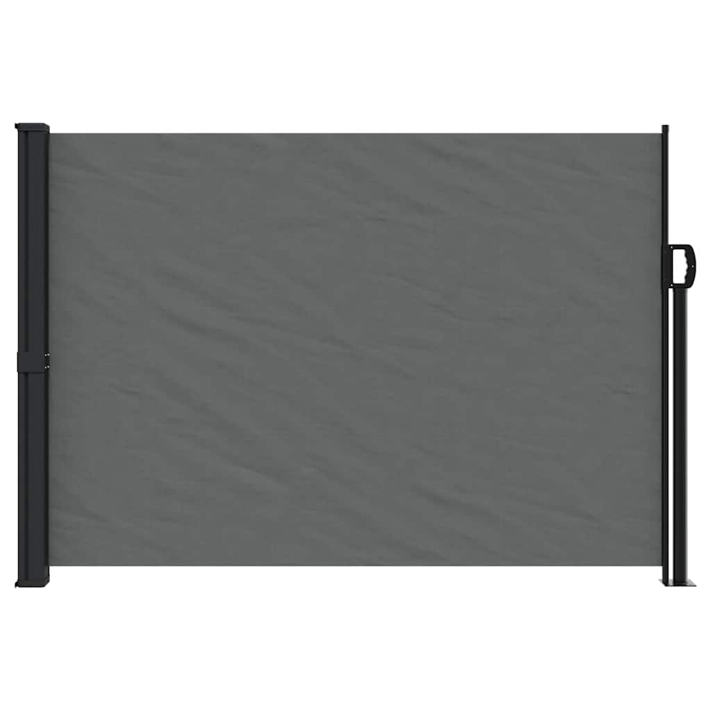 Toldo lateral retrátil antracite 140x300 cm