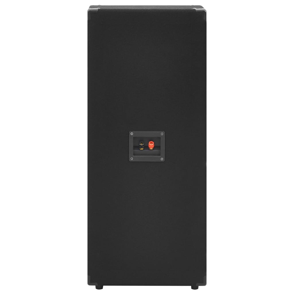 Colunas de palco hifi profissionais passivas 2 pcs 1000 w preto