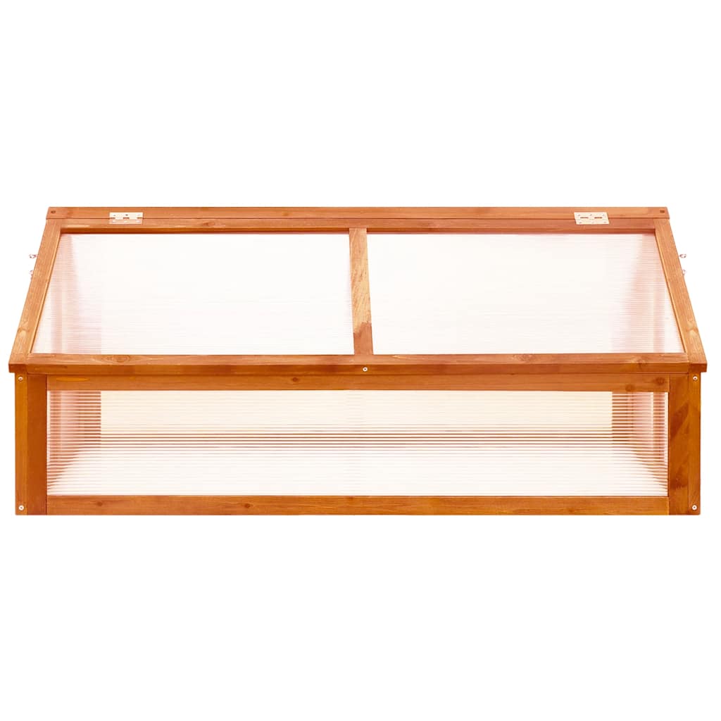 Estufa madeira de abeto maciça 114x80x50 cm castanho