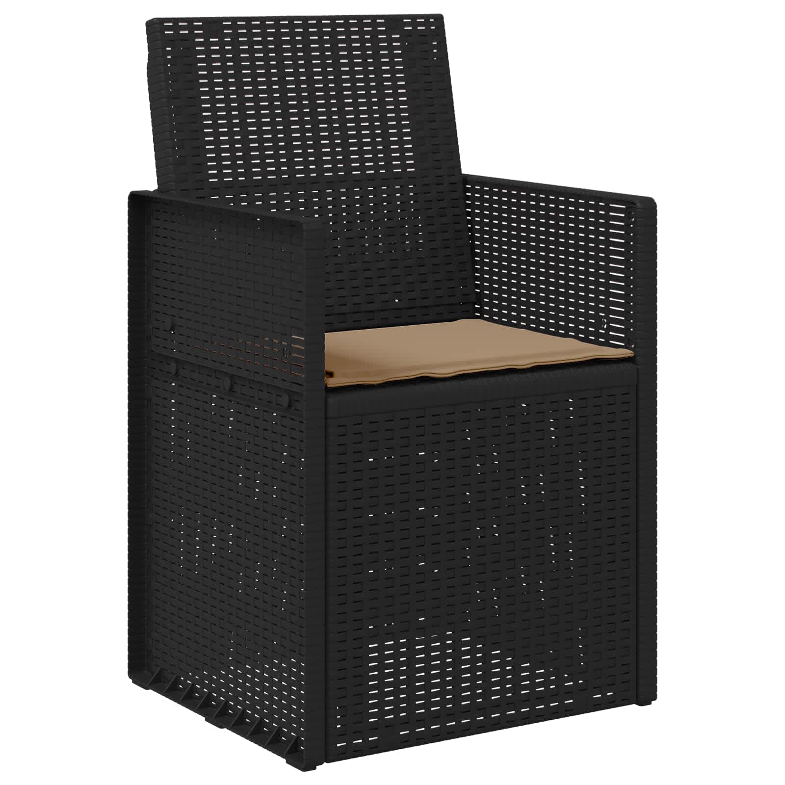 Cadeiras de jantar para jardim 2 unid. PP