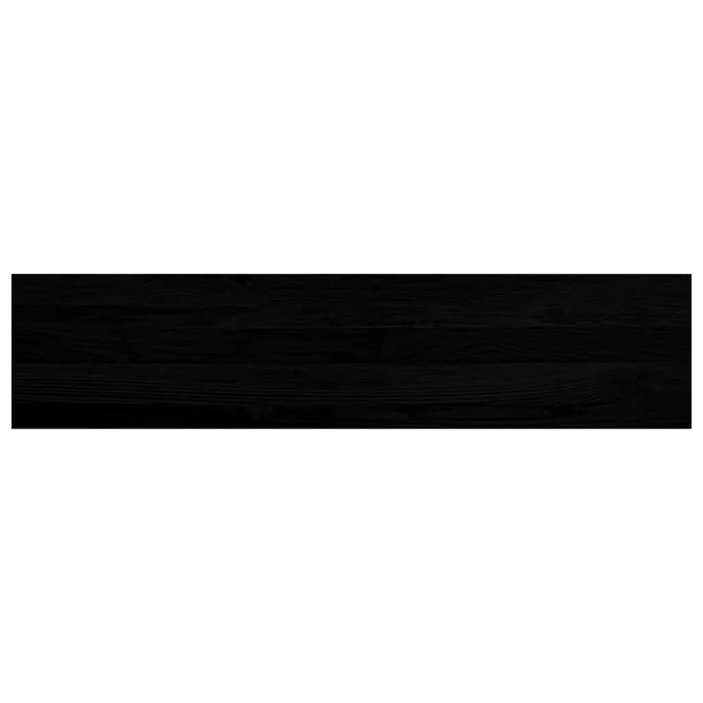 Tapetes de escada 2 pcs 110x25x2 cm carvalho castanho-preto