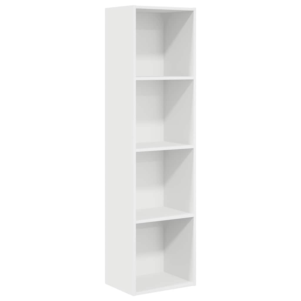 Estante 40x30x152 cm derivados de madeira branco
