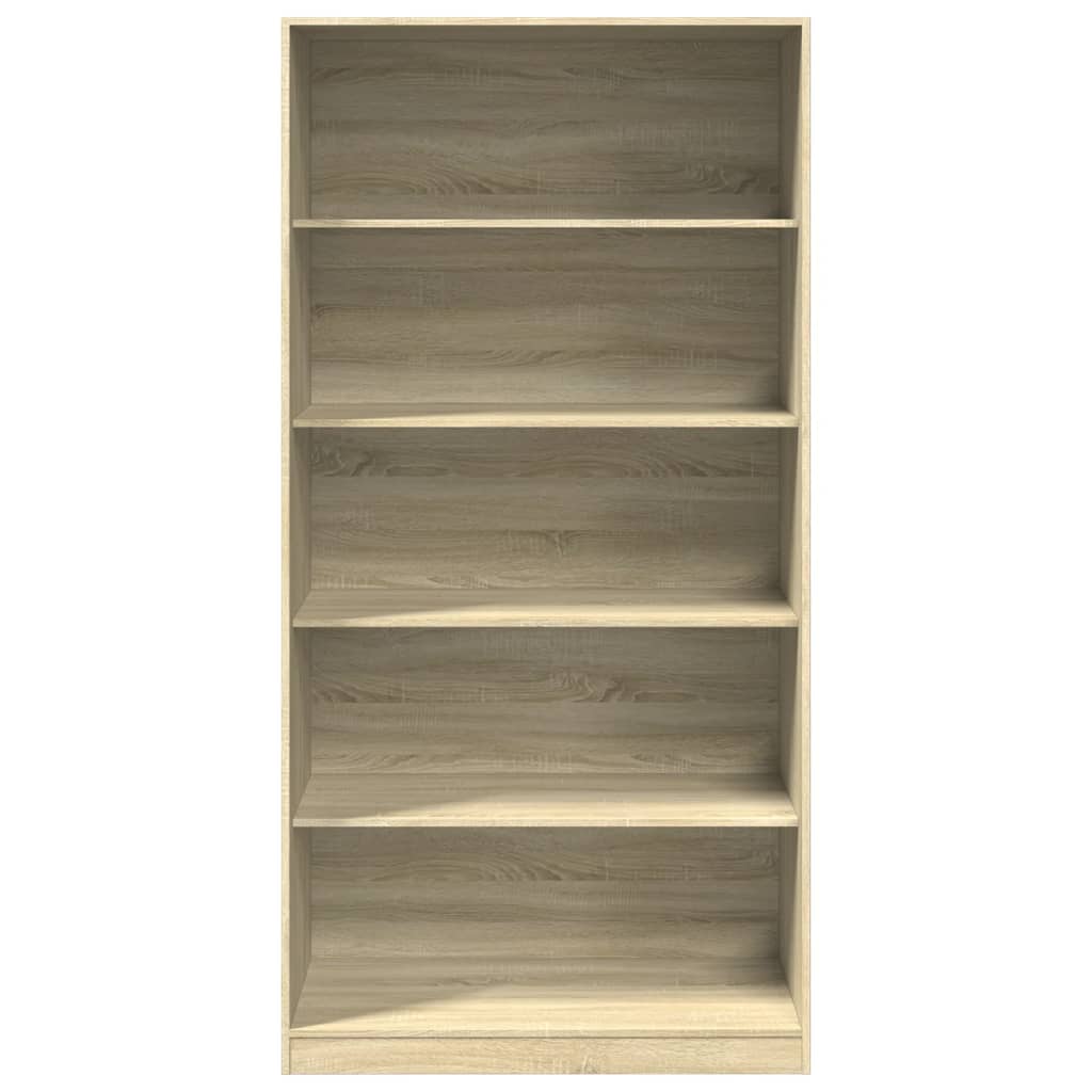 Roupeiro 100x50x200 cm contraplacado carvalho sonoma