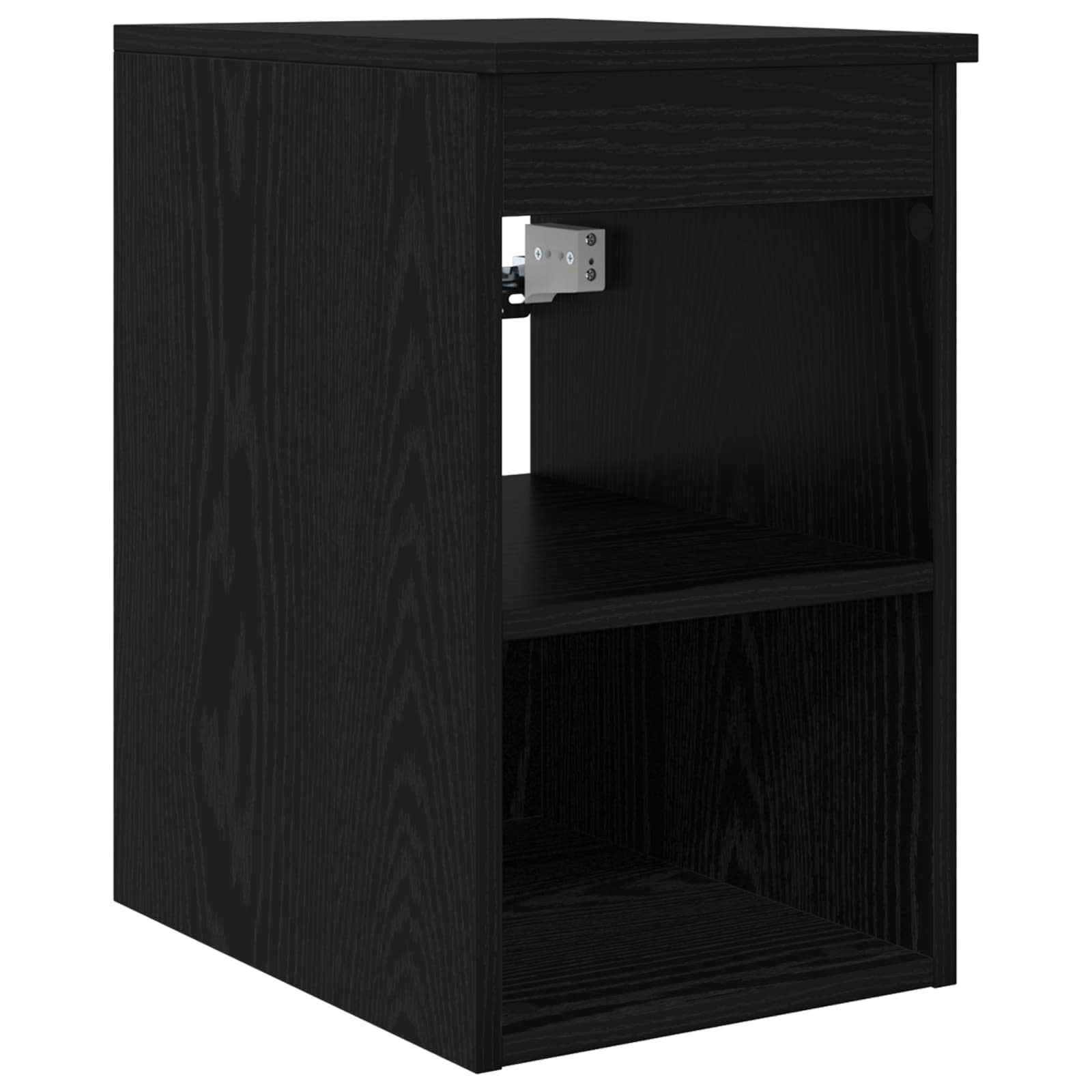 Armário de banheiro intermediário carvalho preto