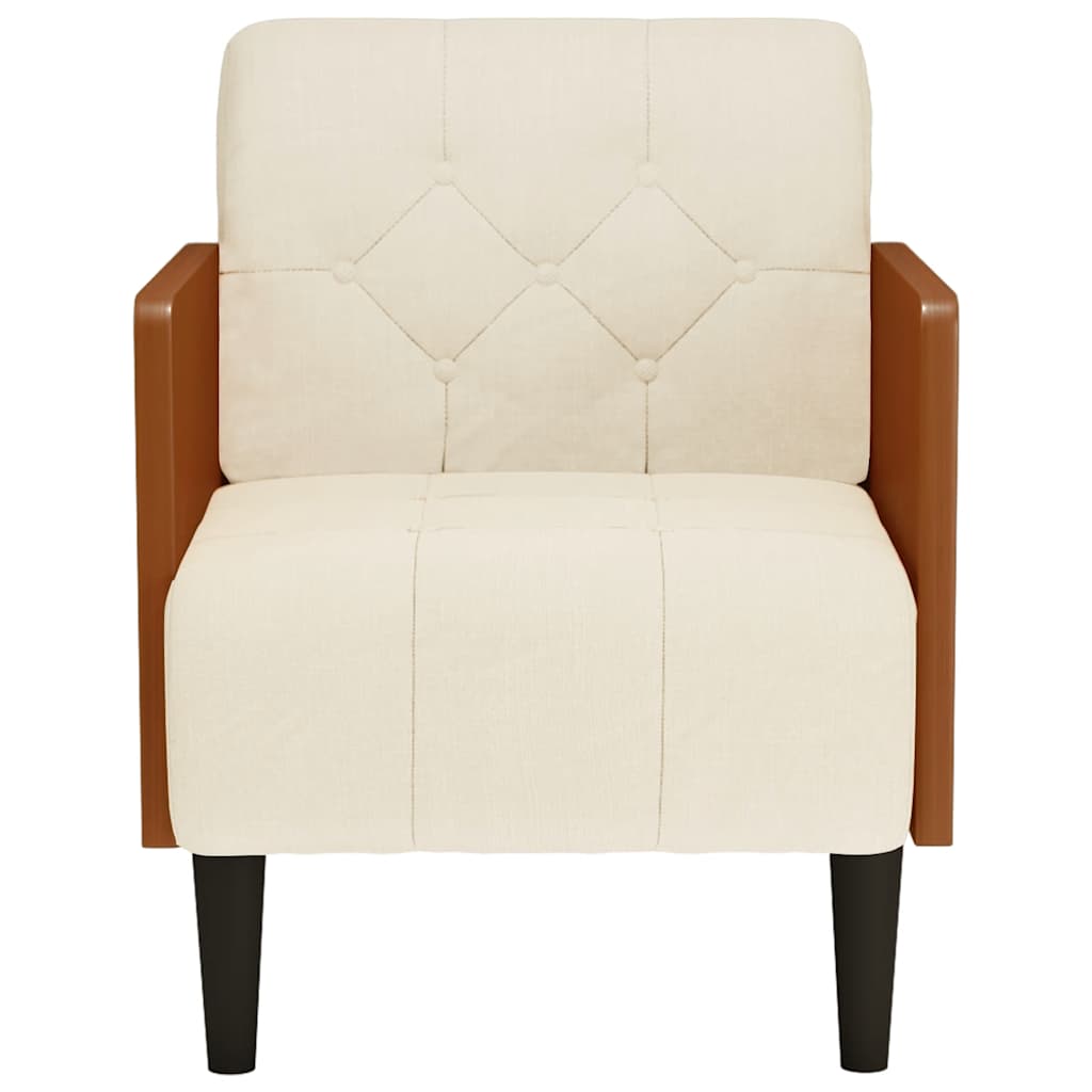 Poltrona com apoio de braços 55 cm linho