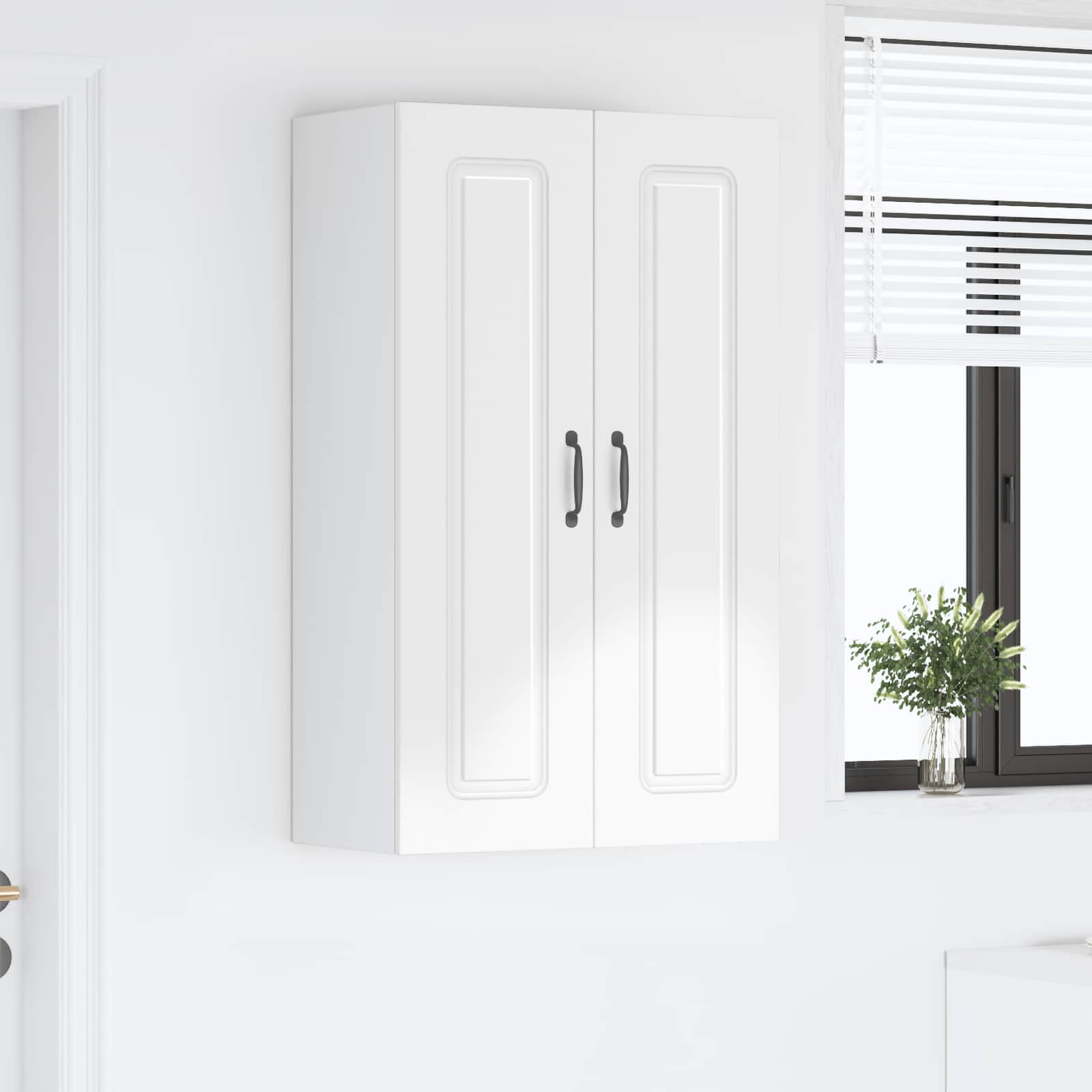 Painel de lava-louça kalmar branco brilhante 60 x 31 x 100 cm