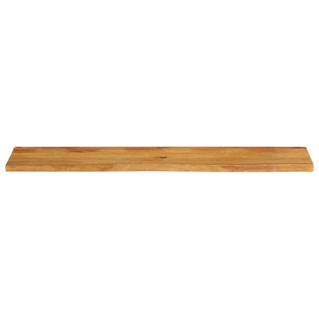 Tampo de mesa c/ borda viva 160x30x3,8 cm mangueira maciça