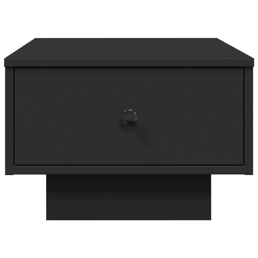 Mesa de centro 60x45x31 cm derivados de madeira preto