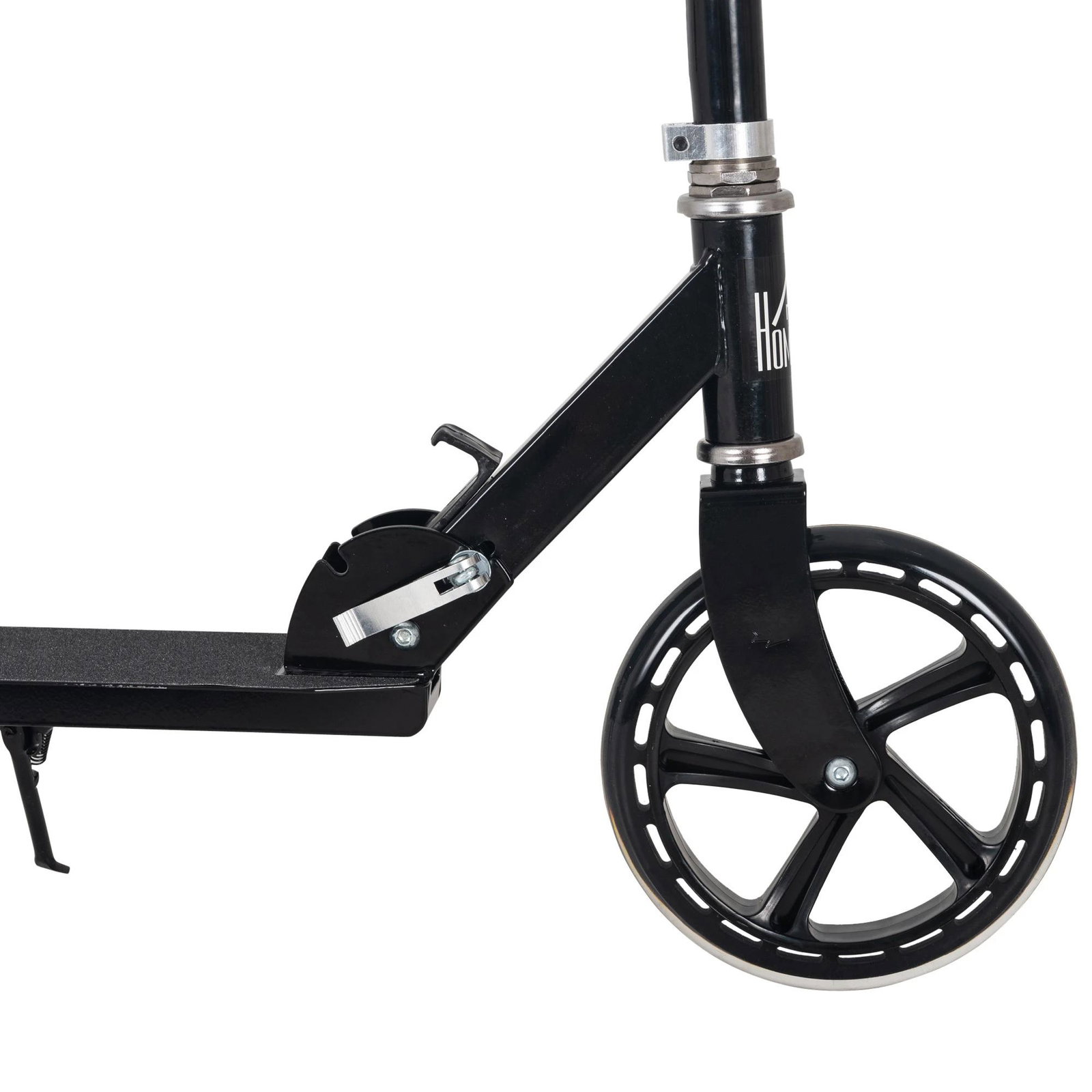 Trotinete dobrável com altura ajustável 88x37x75-100cm preto