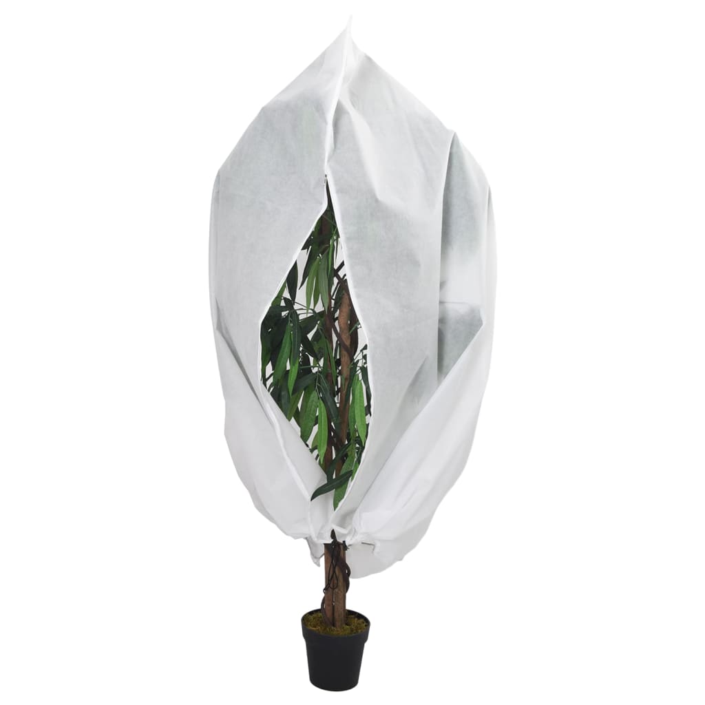 Coberturas para plantas com fecho 2 pcs 70 g/m² 1,2x1,8 m