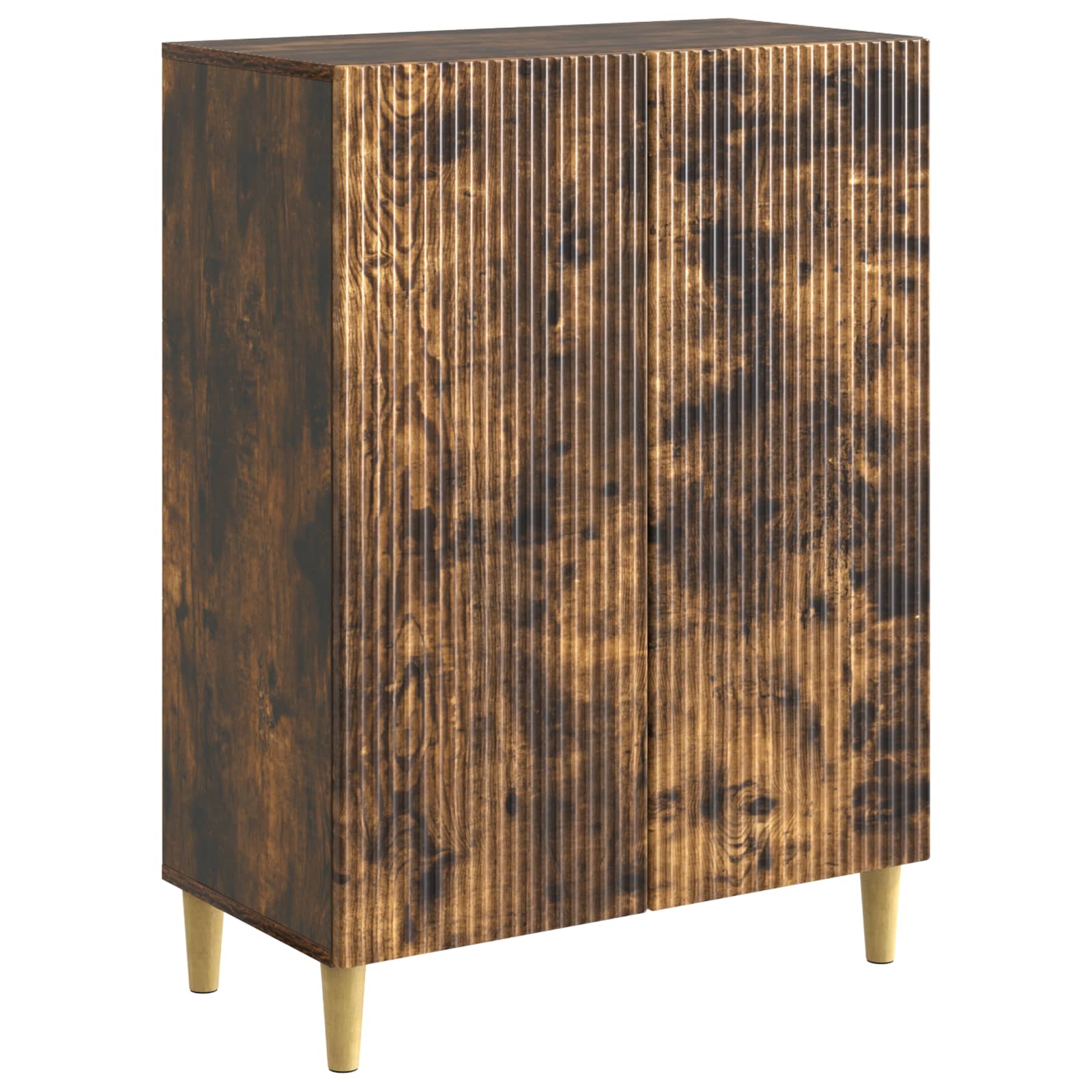 Buffet carvalho fumado 66 x 34,5 x 90 cm derivados de madeira