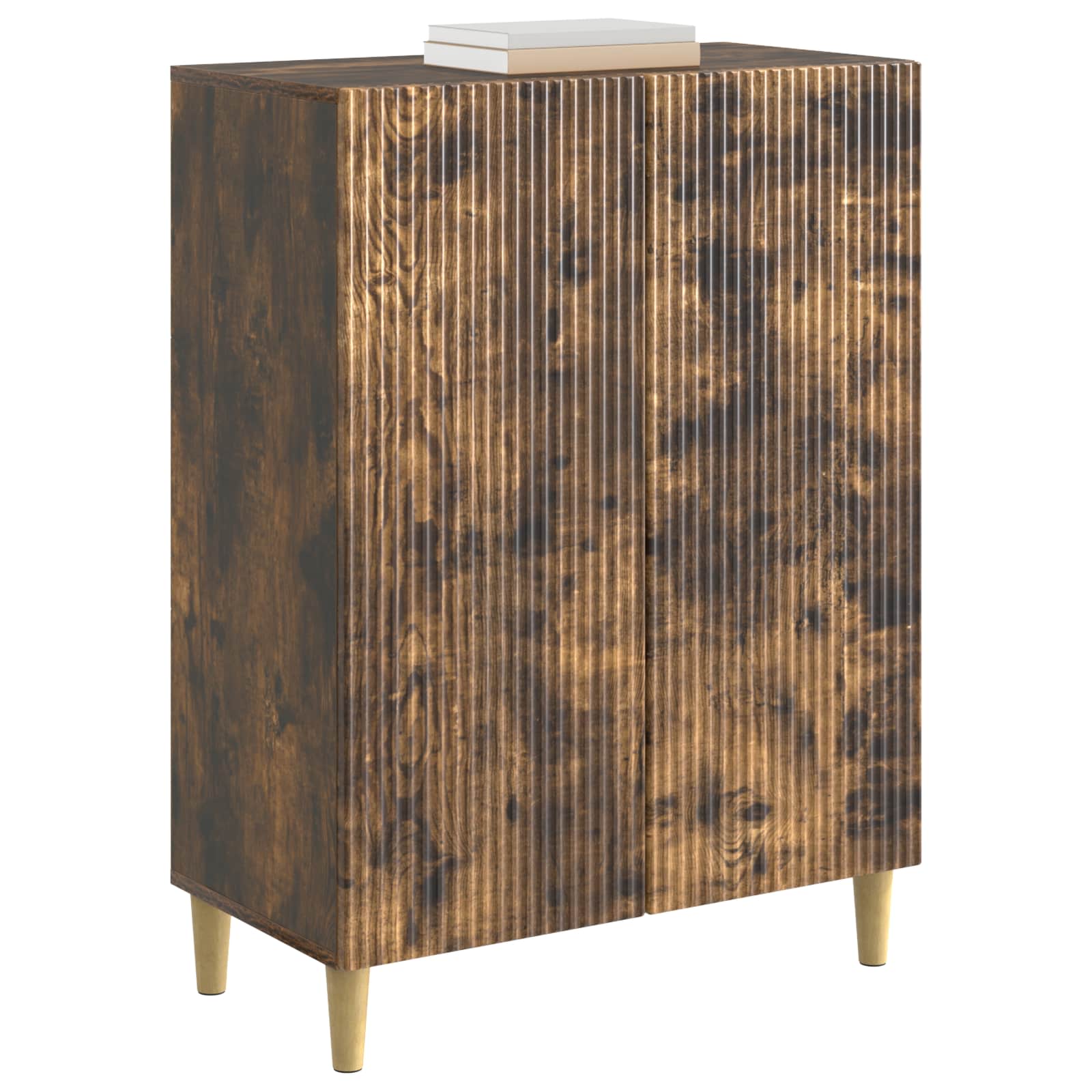 Buffet carvalho fumado 66 x 34,5 x 90 cm derivados de madeira