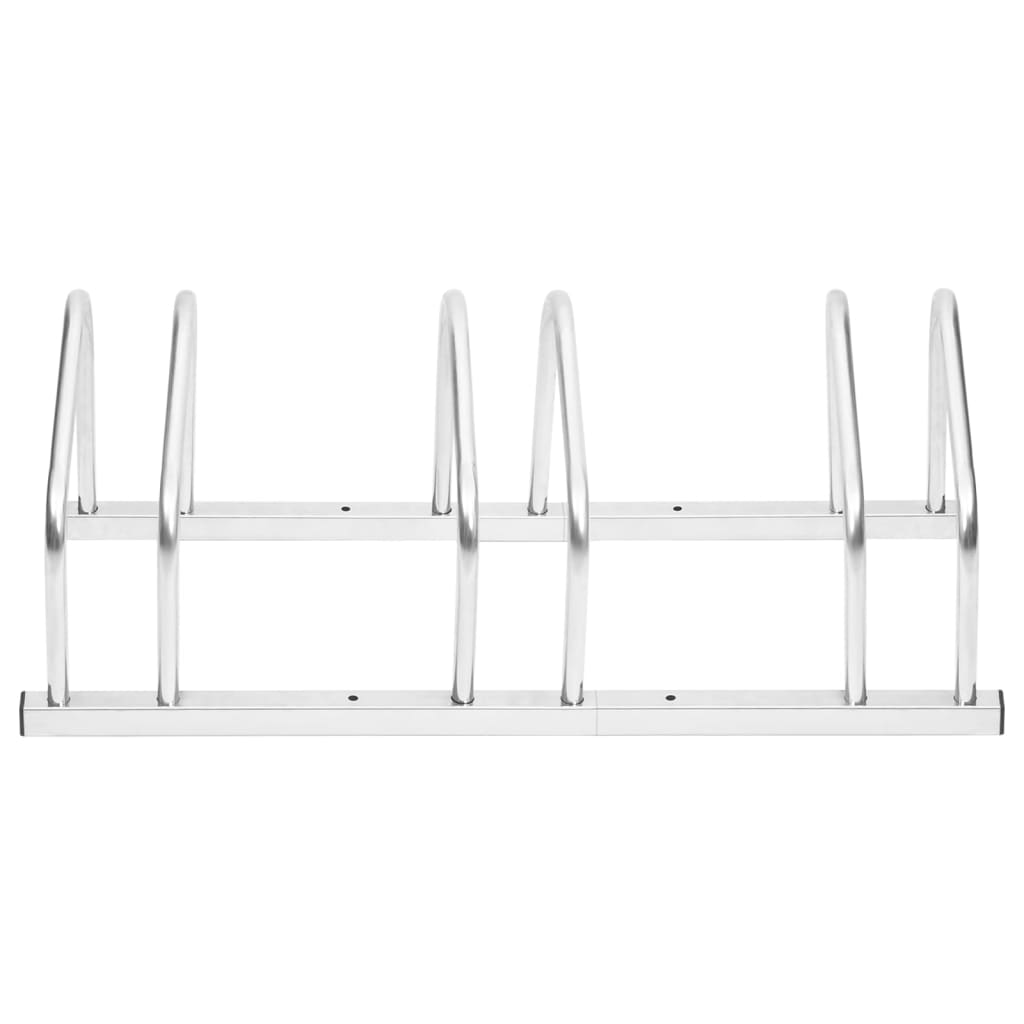 Suporte para 3 bicicletas aço galvanizado