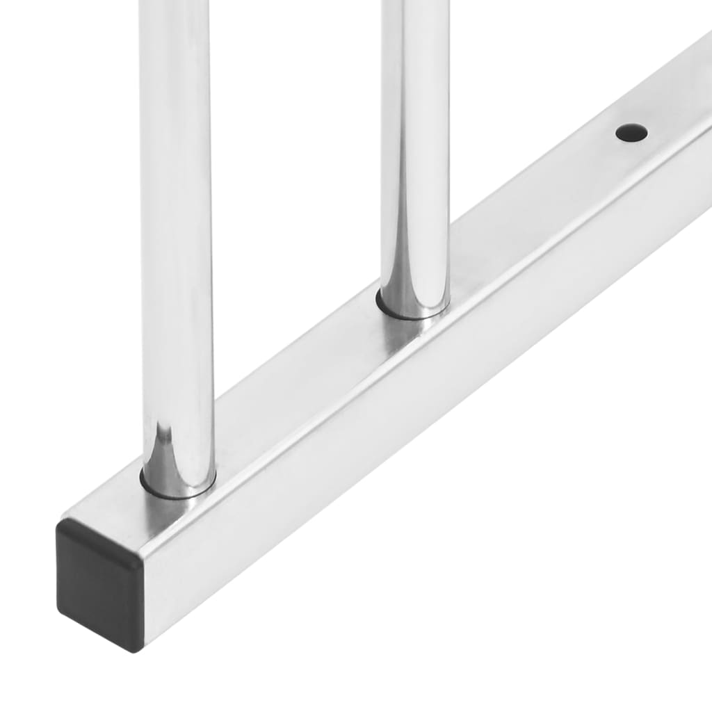 Suporte para 3 bicicletas aço galvanizado