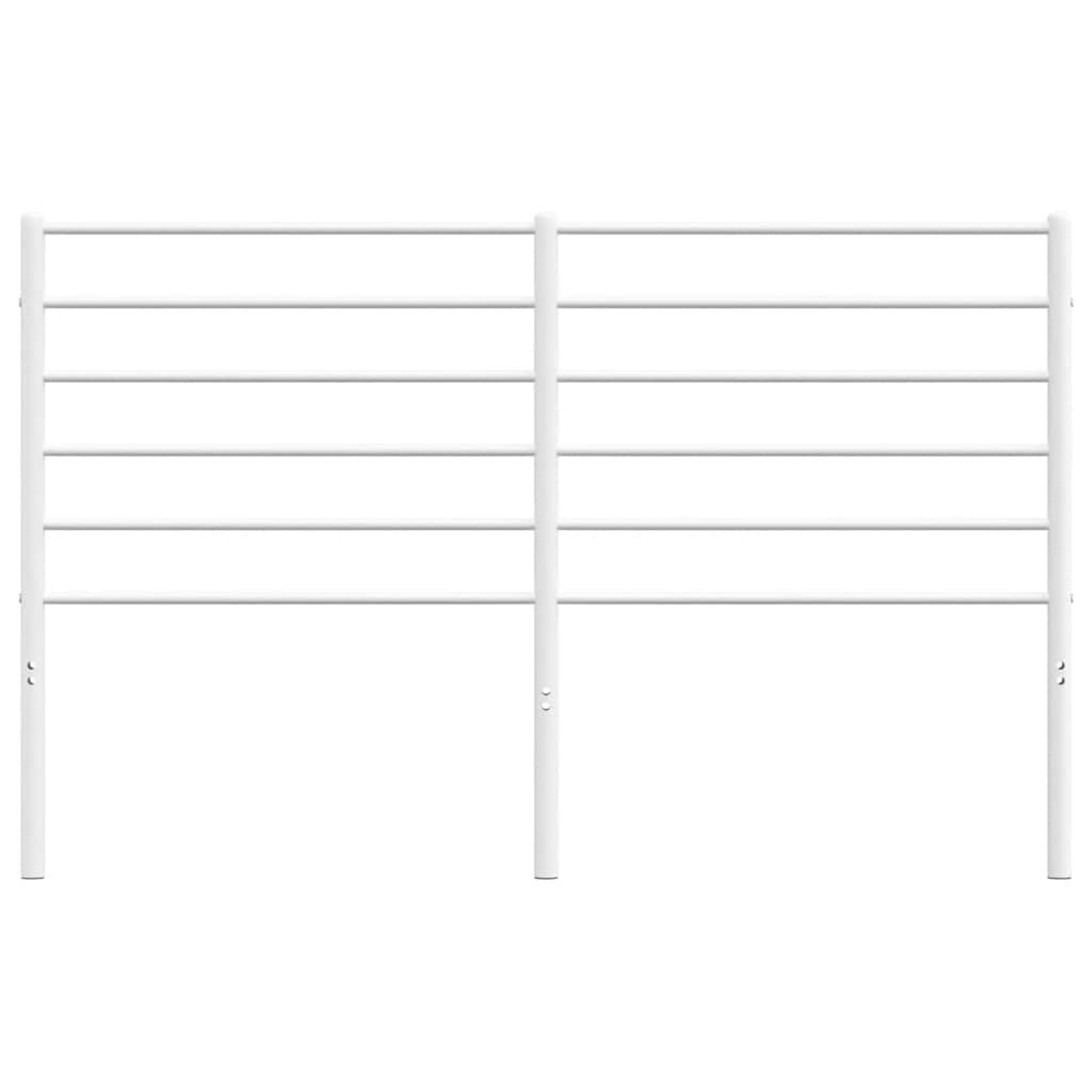 Cabeceira de substituição 150 cm metal branco