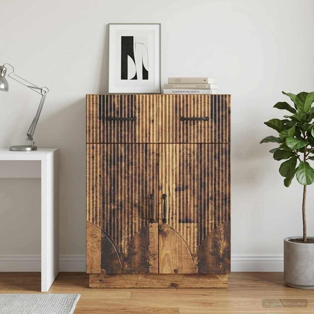 Buffet madeira antiga 66 x 34,5 x 87 cm derivados de madeira