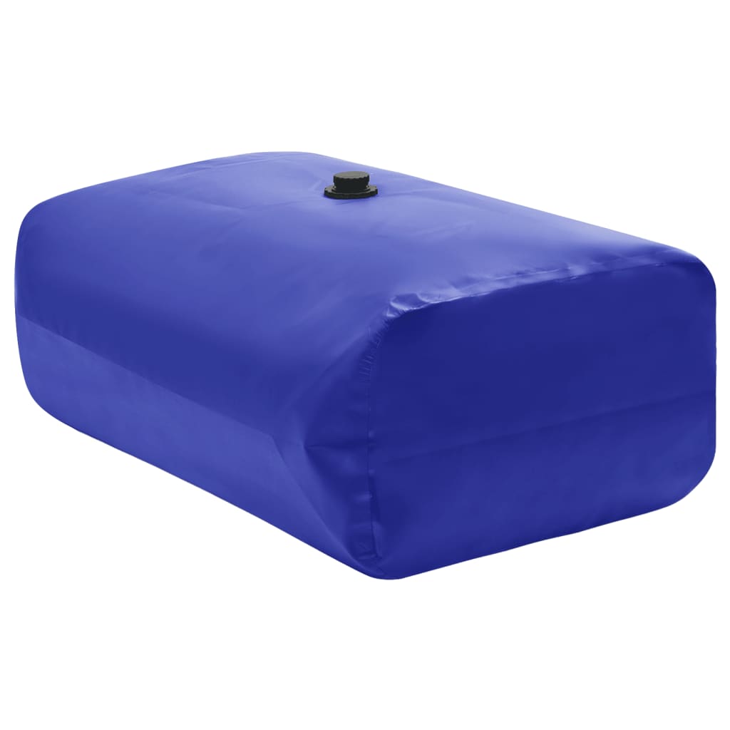 Depósito de água dobrável com torneira 1500 l PVC