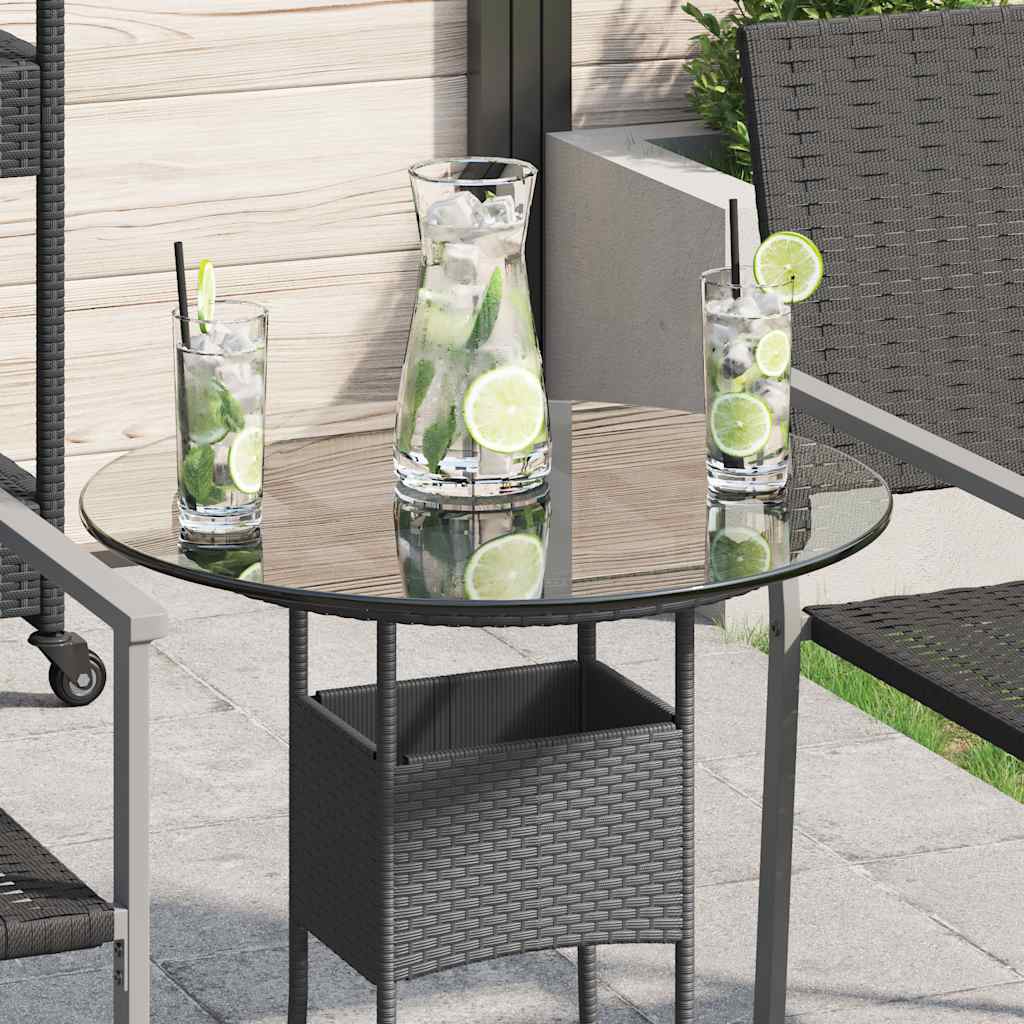 Tampo de mesa, vidro temperado, redondo, 500 mm