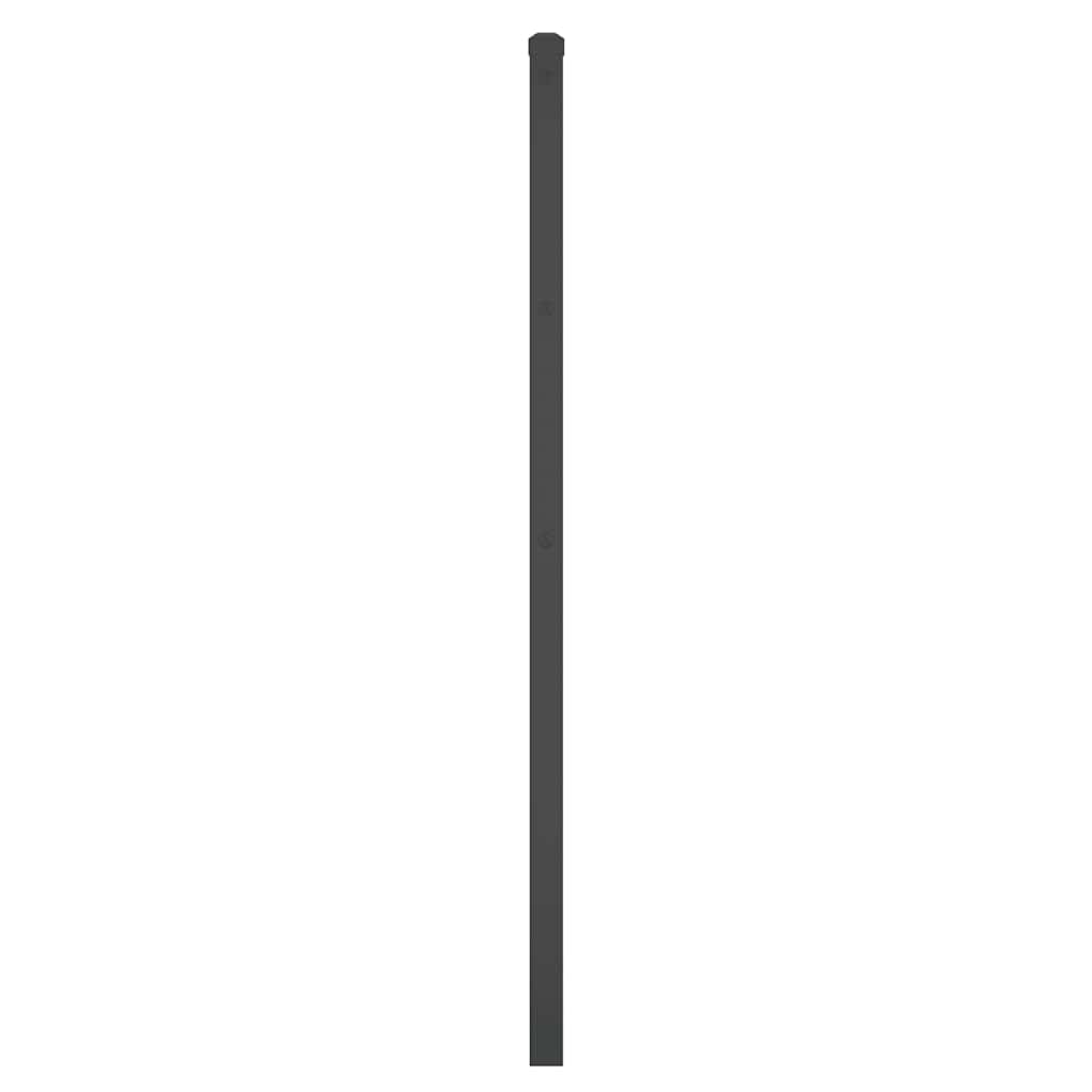 Cabeceira de substituição 90 cm metal preto