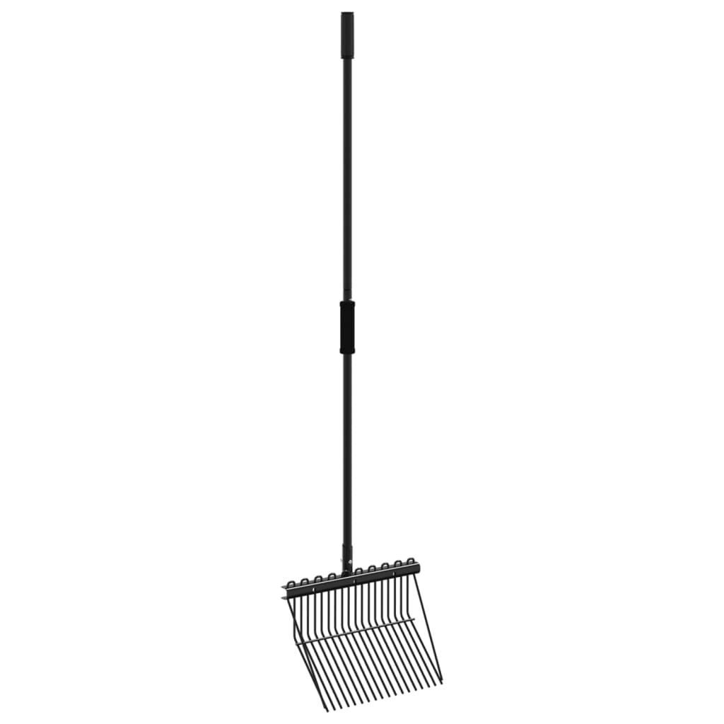 Forquilha com 18 dentes aço preto