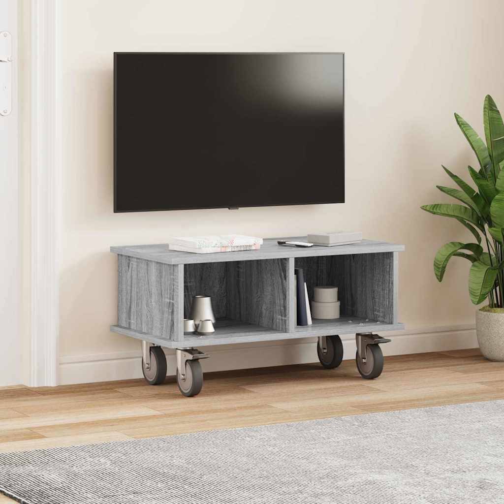 Suporte para TV 68,5 x 35 x 35 cm cinza sonoma