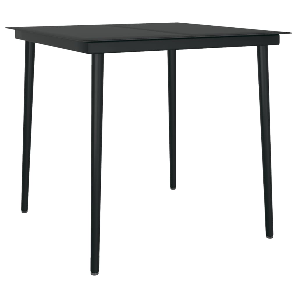 3 Pcs conjunto jantar p/ jardim c/ almofadões vime PE castanho