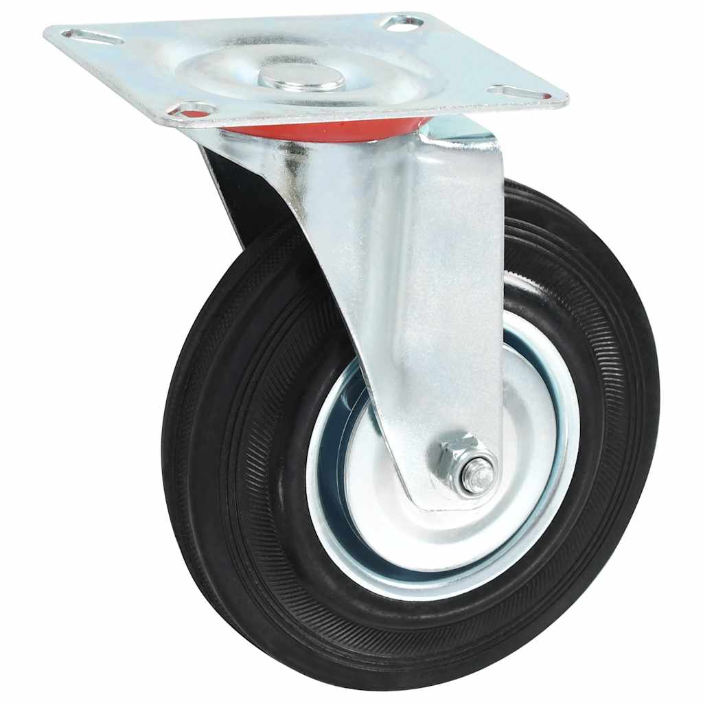 12 Pcs rodas giratórias 125 mm