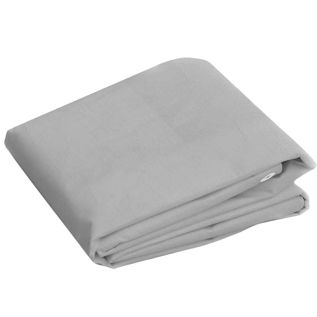 Lona 260 g/m² 6x10 m pead cinzento