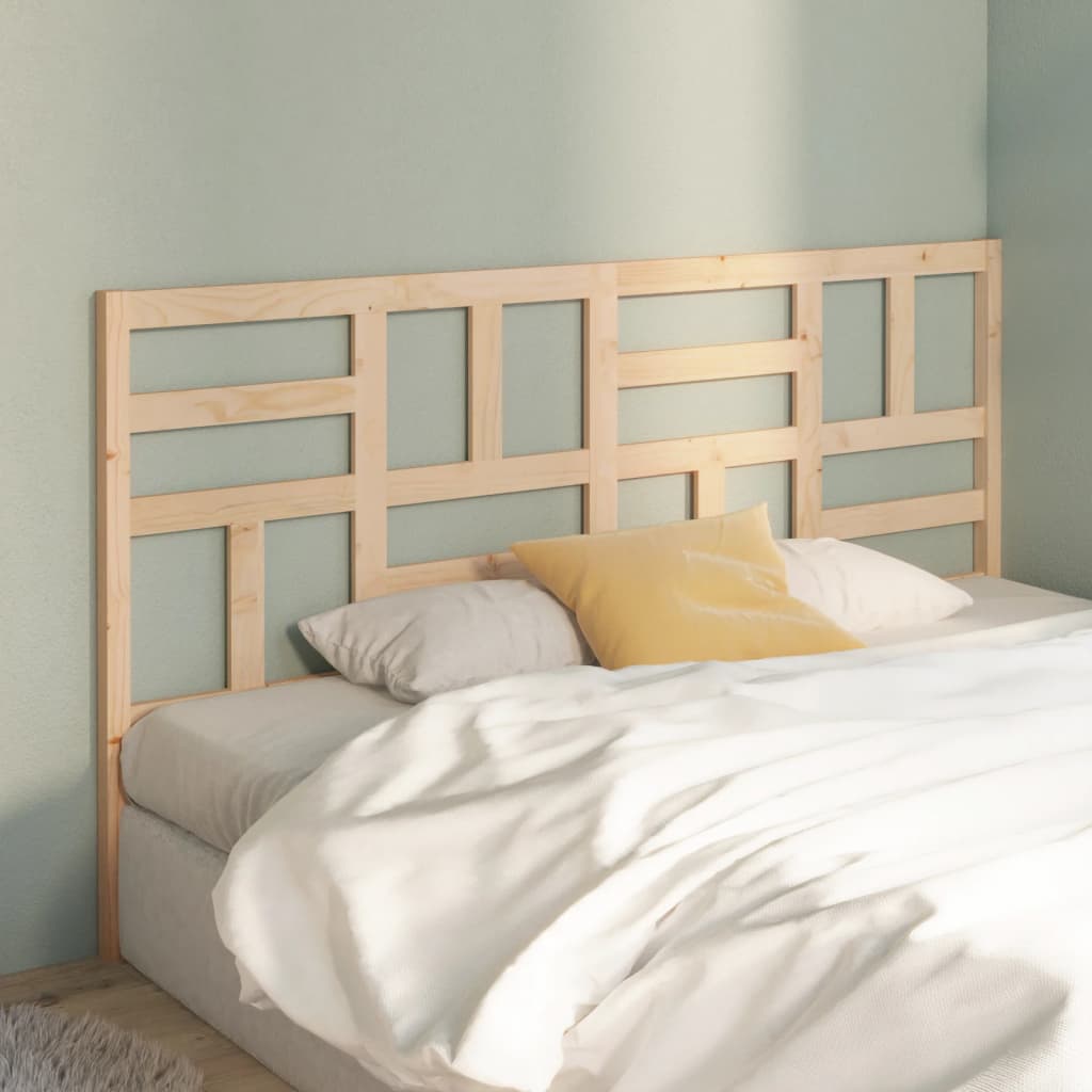 Cabeceira de cama 206x4x104 cm pinho maciço