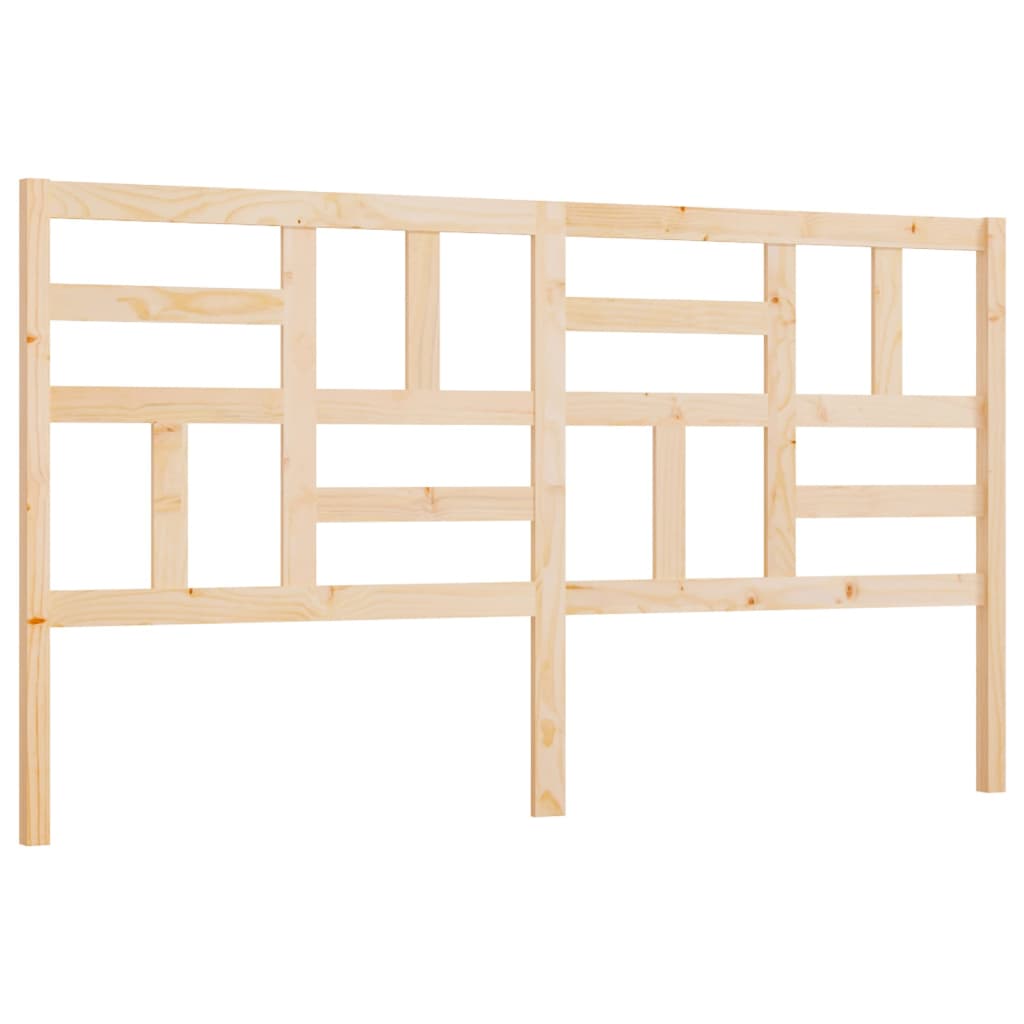 Cabeceira de cama 206x4x104 cm pinho maciço