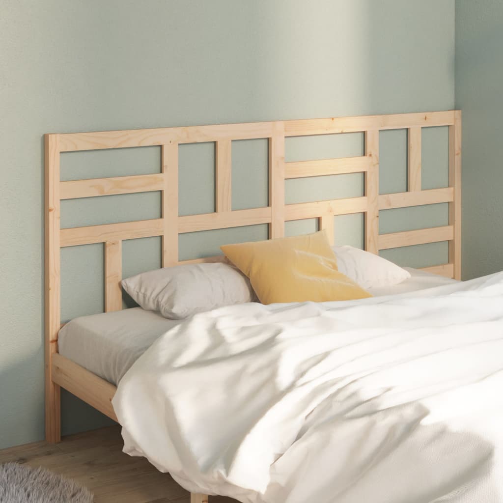 Cabeceira de cama 206x4x104 cm pinho maciço