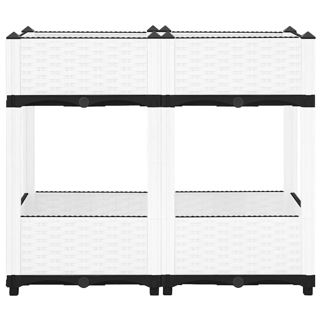Canteiro elevado 80x40x71 cm polipropileno
