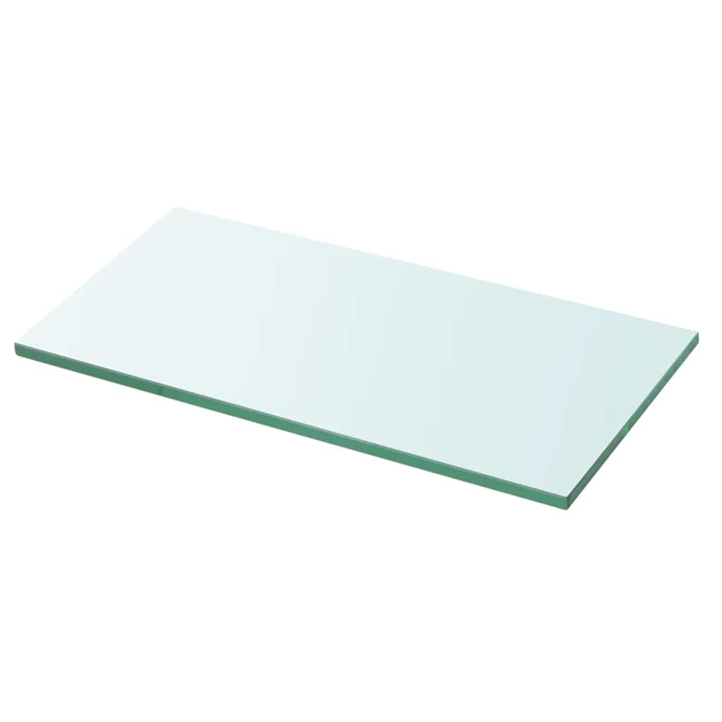 Prateleiras 2 pcs 20x30 cm vidro transparente