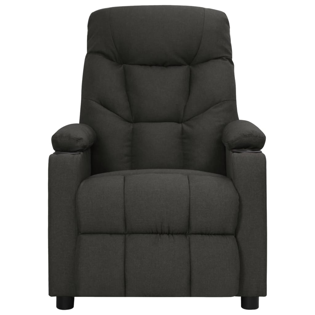 Poltrona de massagens elétrica tecido preto