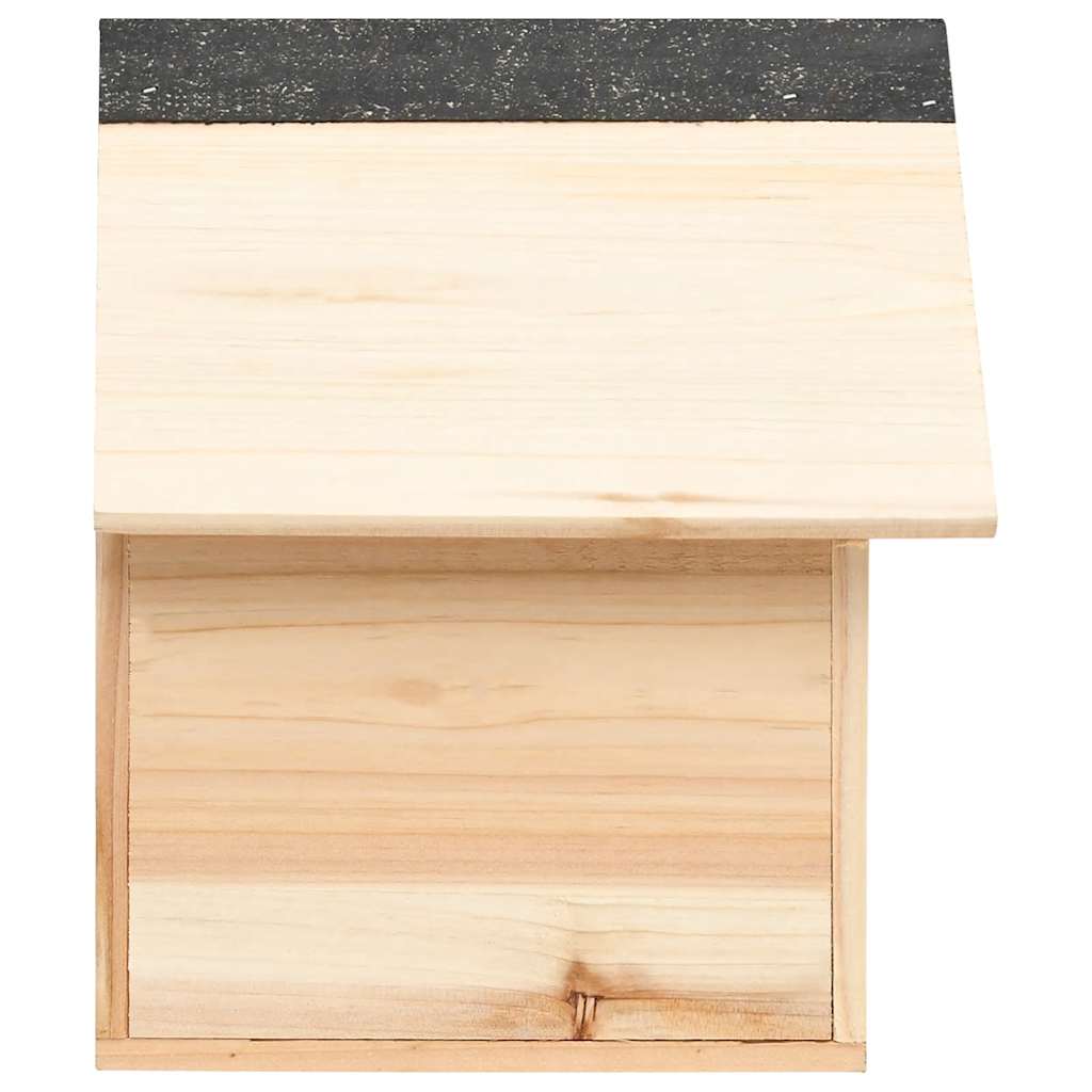 Casa para esquilos 26x25x29 cm madeira de abeto maciça