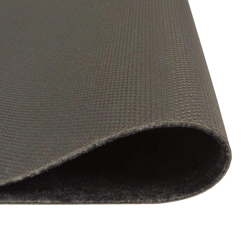 Tapete de cozinha lavável 60x300 cm veludo padrão cooking preto