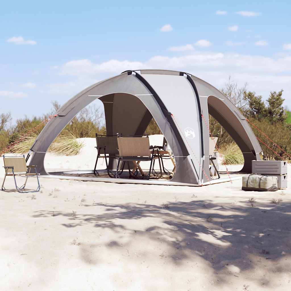 Tenda de festas impermeável cinzento