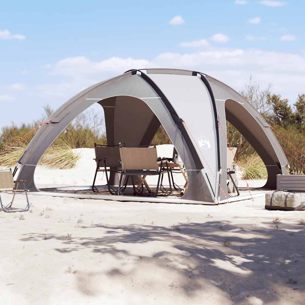 Tenda de festas impermeável cinzento
