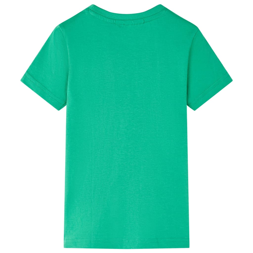 T-shirt de criança verde 116