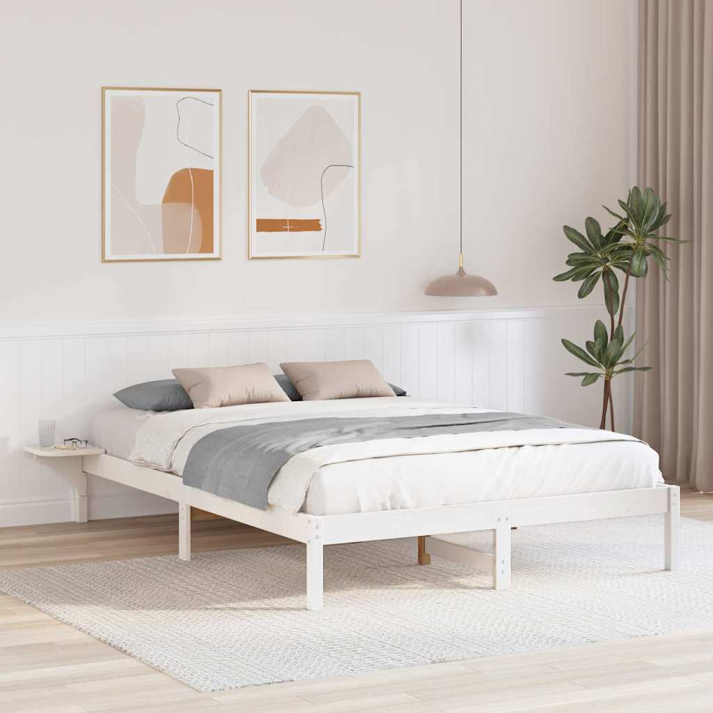 Estrutura da cama branco 150 x 200 cm