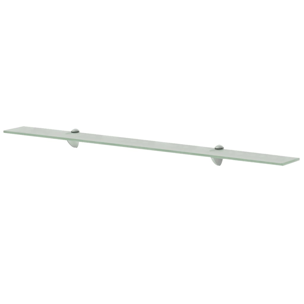 Prateleiras flutuantes 2 pcs vidro 100x20 cm 8 mm