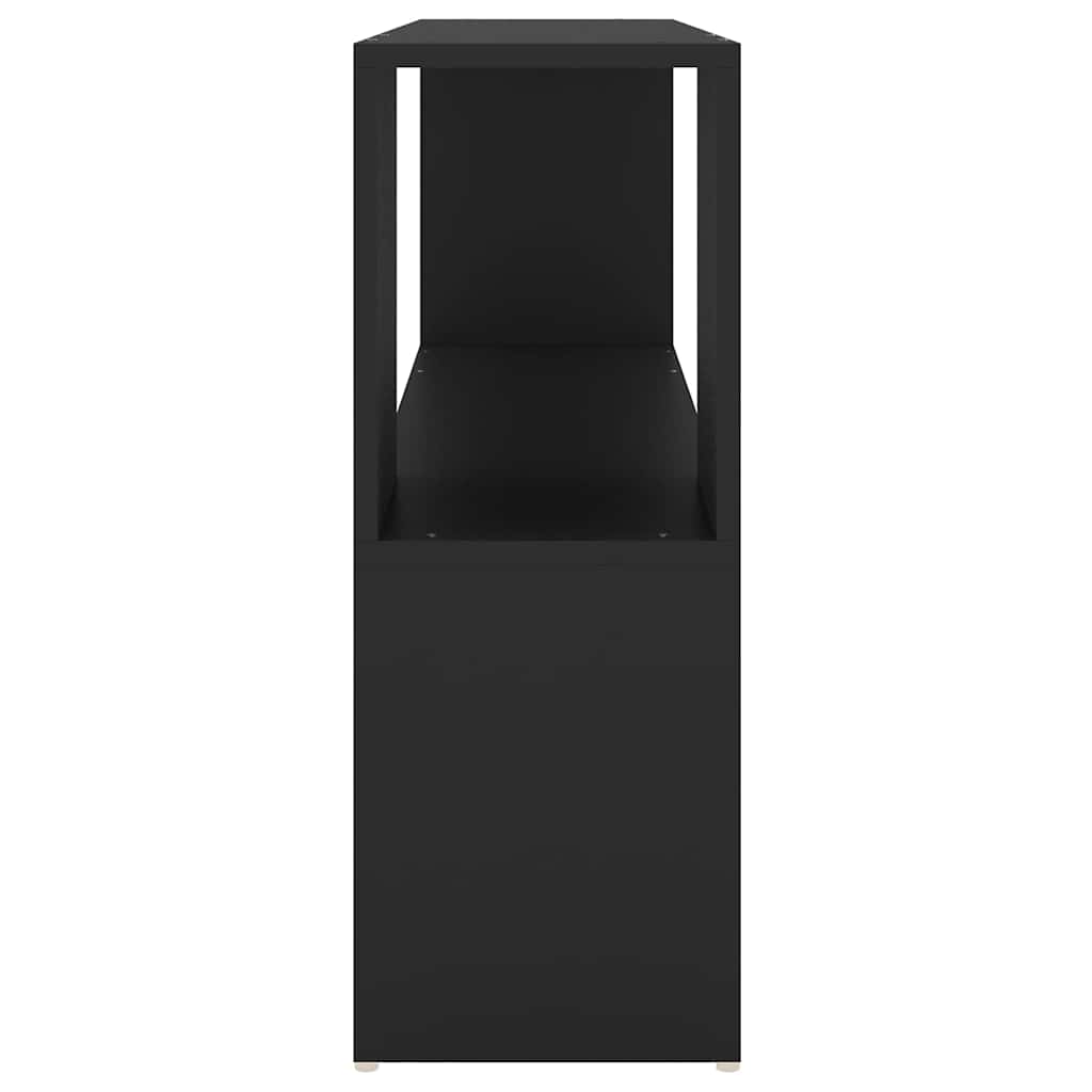 Estante 100x24x63 cm derivados de madeira preto